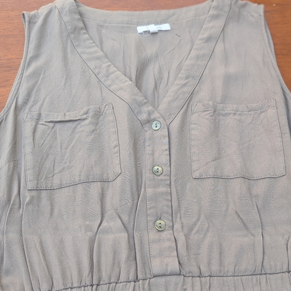 Ladies Linen Midi Dress - Picture 2 of 7